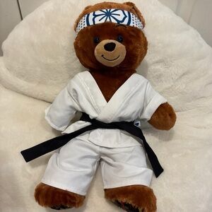 NEW 2021 Build A Bear Karate Kid Cobra Kai Plush with Miyagi Do Outfit!